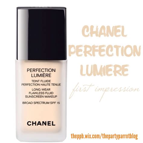 Chanel long wear foundation